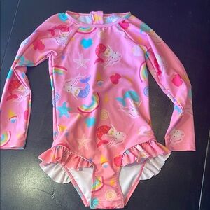 Pink Unicorn Kids Swimwear